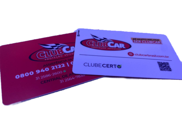 Crachá PVC para sócios de clubes Belo Horizonte - Cardcom Crachá, Cartão e  Carteirinha em PVC