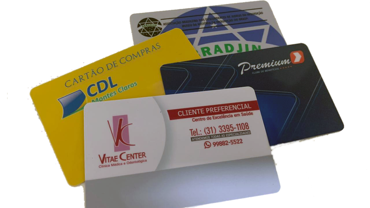 Carteirinha para instituições de ensino PVC preço em BH