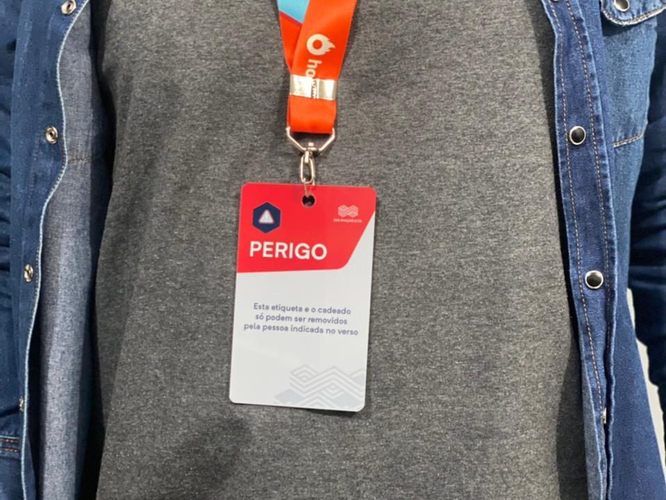 Crachás PVC personalizados