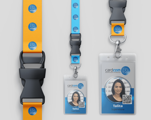 Cordão para crachá personalizado BH